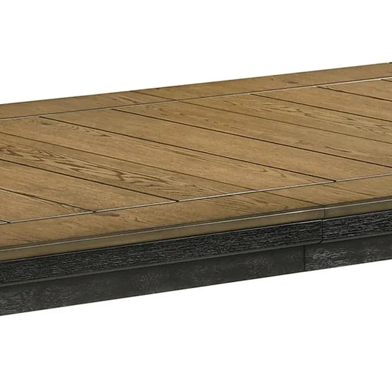 Tavolo da pranzo Woodlands ad altezza bancone, 152-198 cm, allungabile, legno marrone
