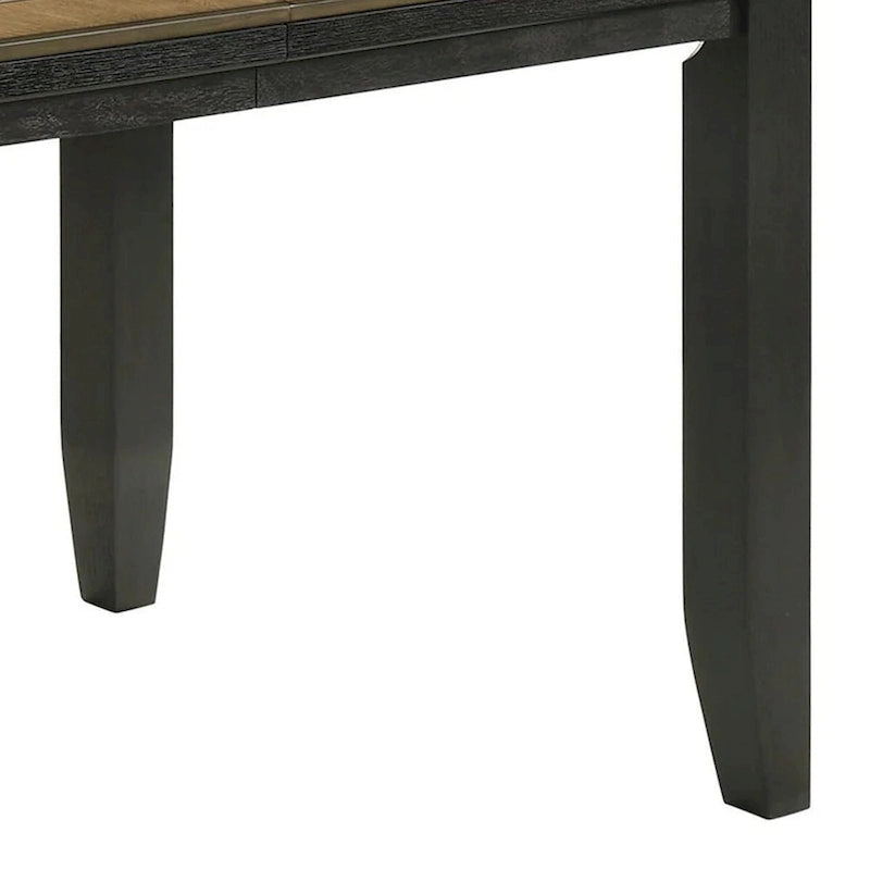 Tavolo da pranzo Woodlands ad altezza bancone, 152-198 cm, allungabile, legno marrone