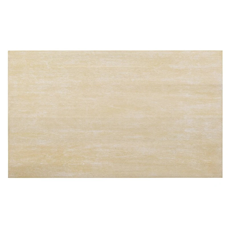 Tavolo da pranzo Amonia Urban Style con gambe tornite in legno, finitura bianca e cablaggio interno
