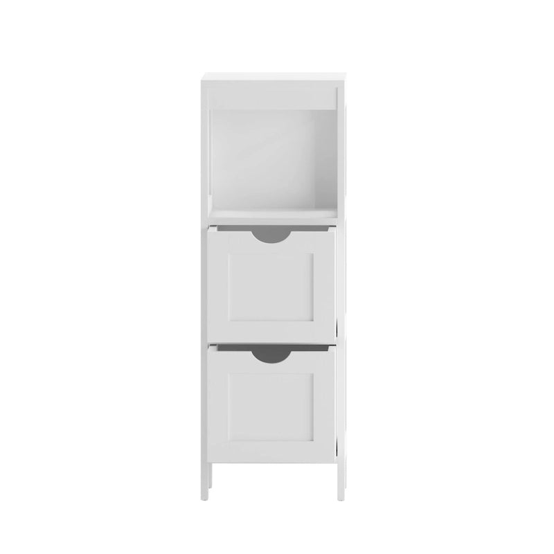 Organizzatore per bagno rustico con cassetti e ripiano aperto