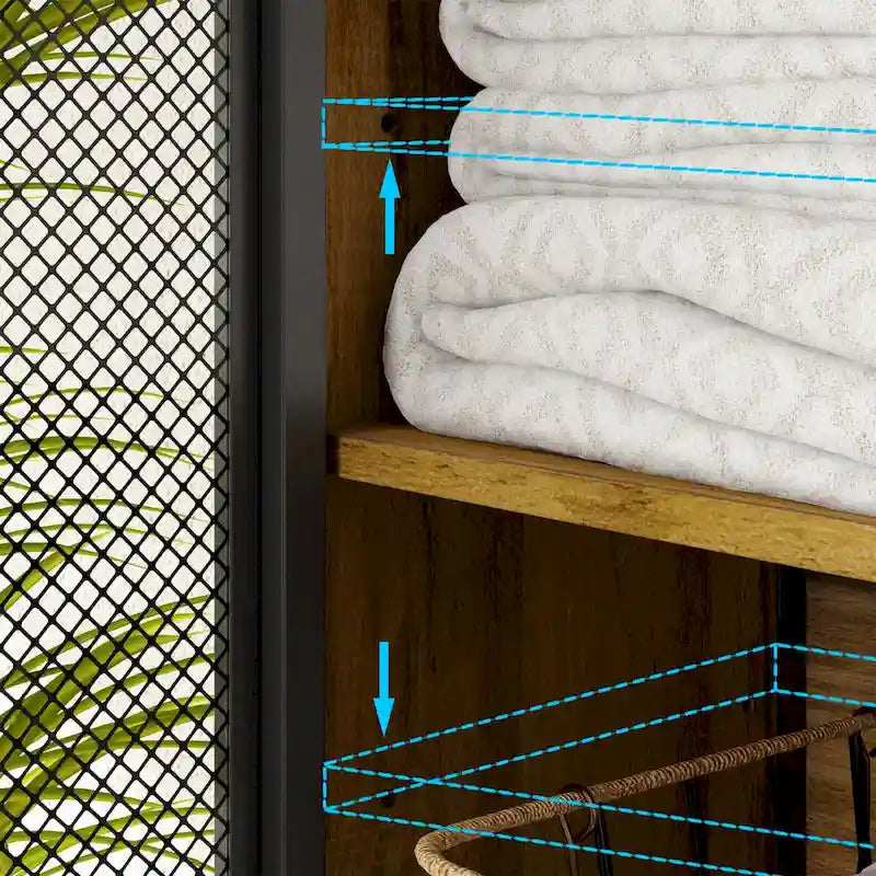 Scaffale per Bagno da posizionare sopra il WC, Organizzatore per Bagno sopra il WC