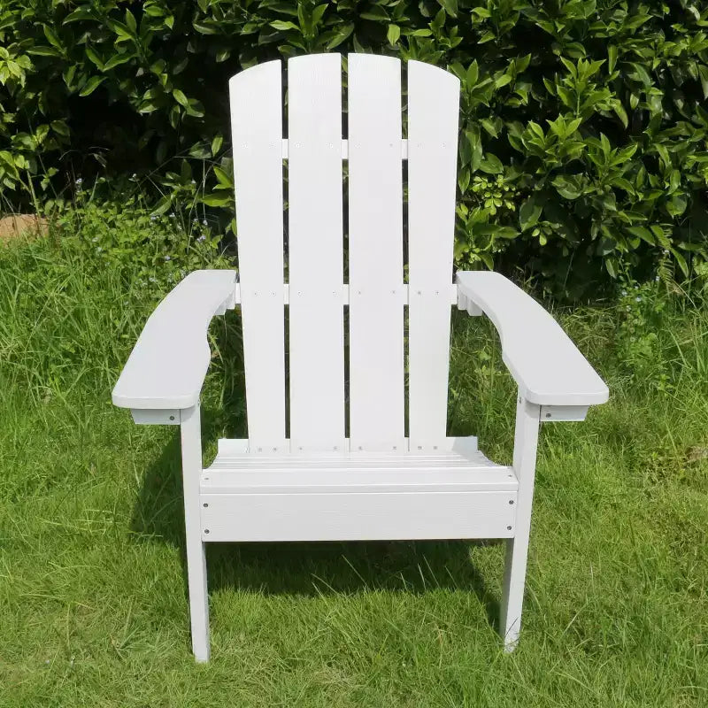 Sedia portatile da esterno Adirondack in finto legno Lakeside - Merry Products: