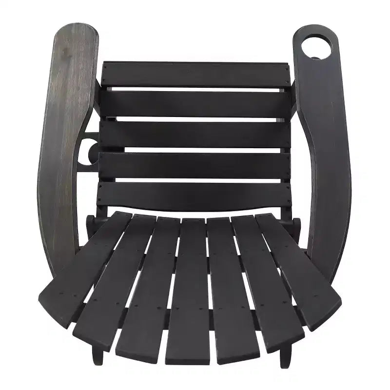 Sedia Adirondack pieghevole in legno di acacia Bellwood Outdoor - Christopher Knight