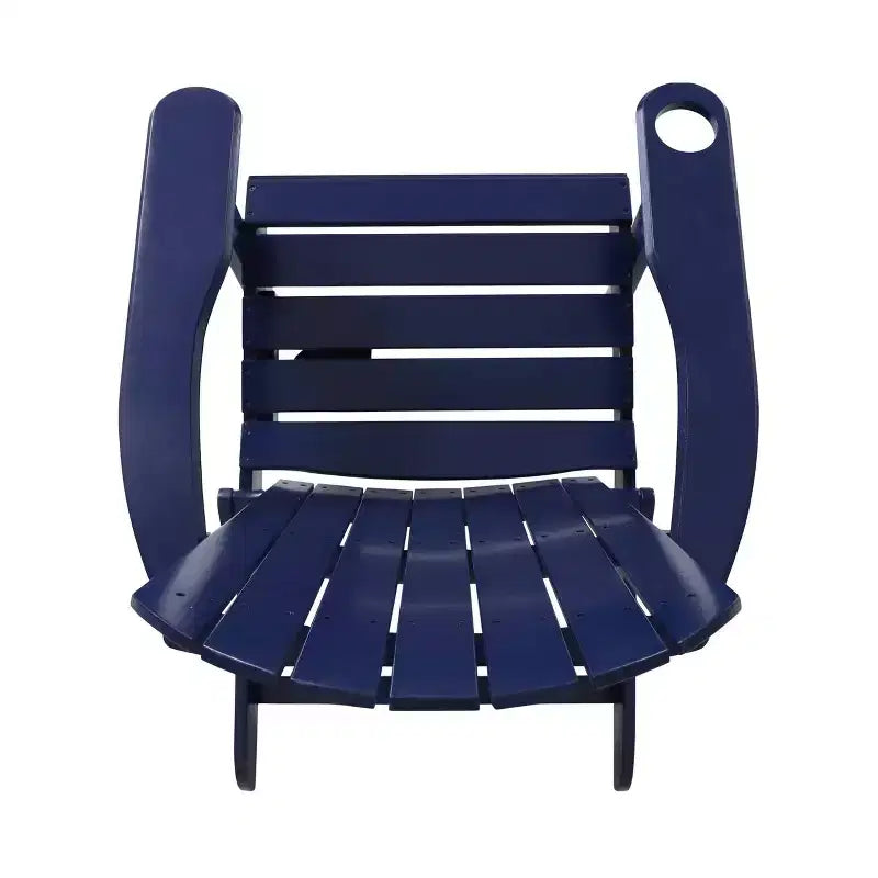 Sedia Adirondack pieghevole in legno di acacia Bellwood Outdoor - Christopher Knight