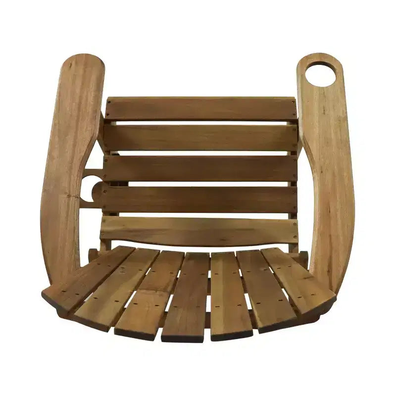 Sedia Adirondack pieghevole in legno di acacia Bellwood Outdoor - Christopher Knight