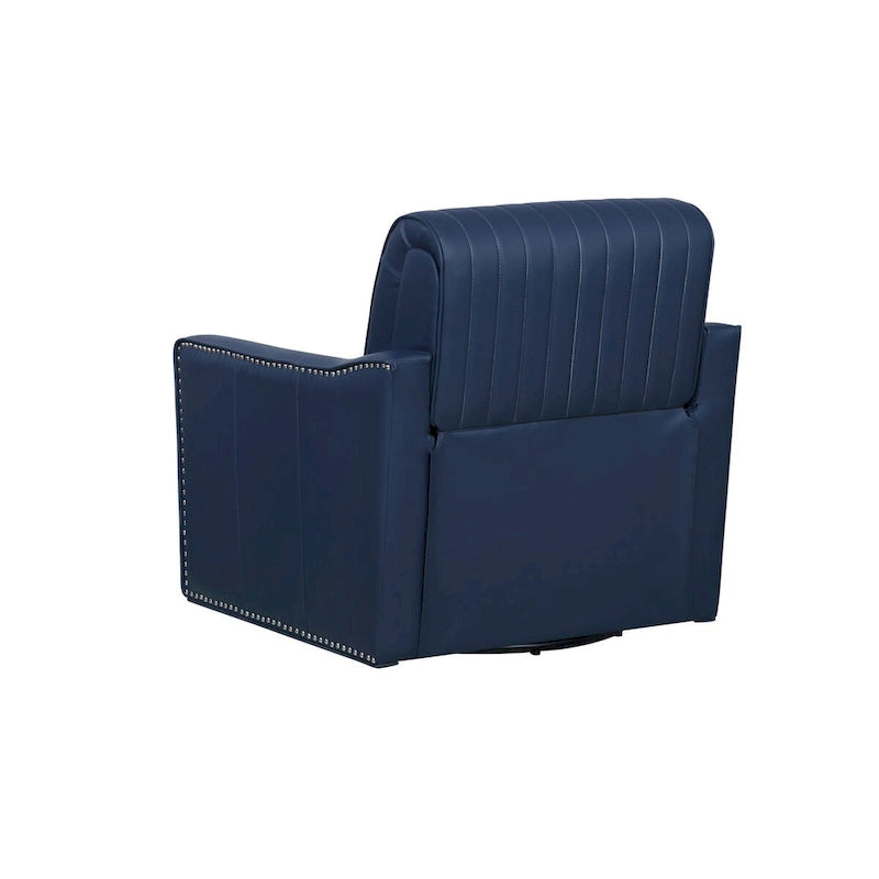 Poltrona Girevole Carlota in Similpelle 360