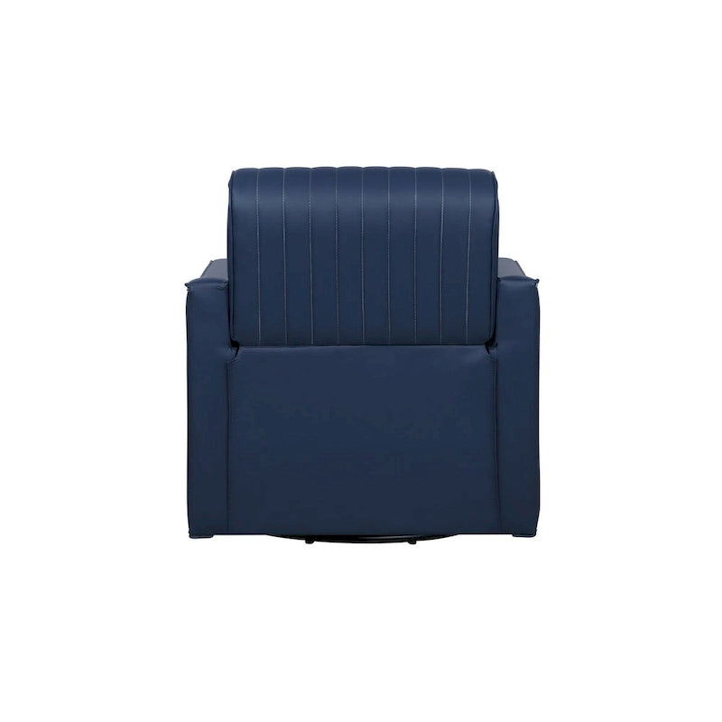 Poltrona Girevole Carlota in Similpelle 360