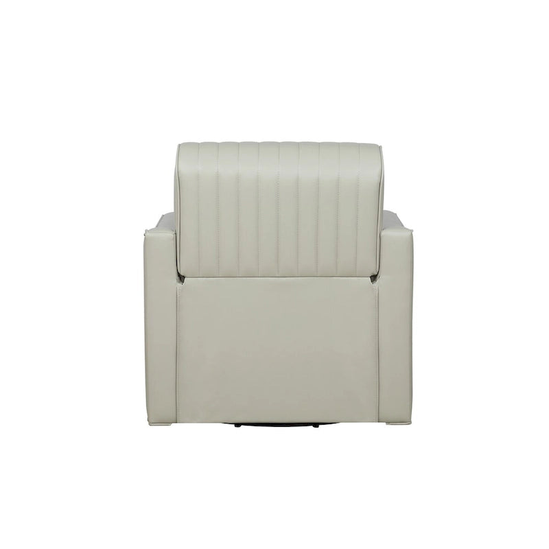 Poltrona Girevole Carlota in Similpelle 360