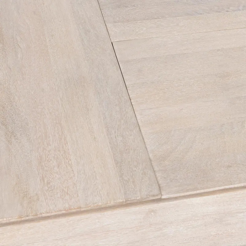 Tavolino da caffè sollevabile Classic Home Rocklin in legno di mango, colore bianco