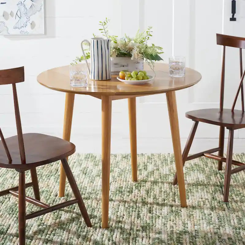 Tavolo da pranzo rotondo pieghevole Geoff SAFAVIEH - 35 L x 35 P x 29 A - 35Px35Lx29A