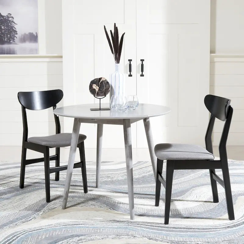Tavolo da pranzo rotondo pieghevole Geoff SAFAVIEH - 35 L x 35 P x 29 A - 35Px35Lx29A