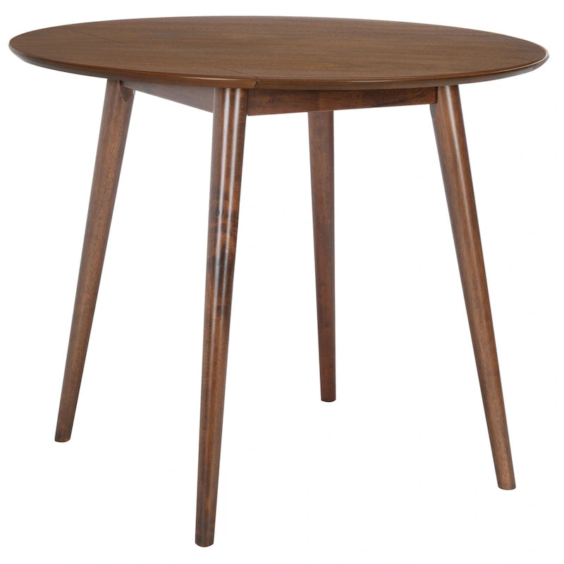 Tavolo da pranzo rotondo pieghevole Geoff SAFAVIEH - 35 L x 35 P x 29 A - 35Px35Lx29A