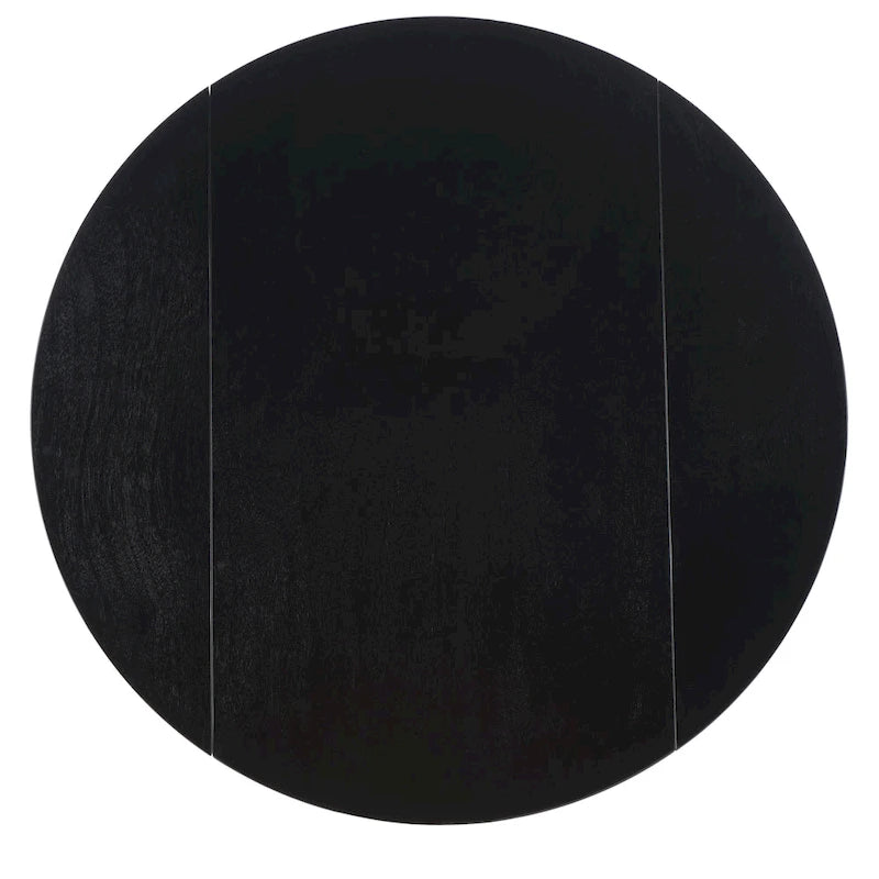 Tavolo da pranzo rotondo pieghevole Geoff SAFAVIEH - 35 L x 35 P x 29 A - 35Px35Lx29A