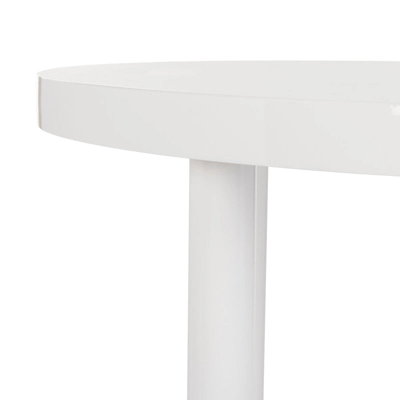 SAFAVIEH Janell Tavolo da pranzo bianco - 39,4 x 39,4 x 30 - 39,4 x 39,4 x 30 - 39Lx39Px30A