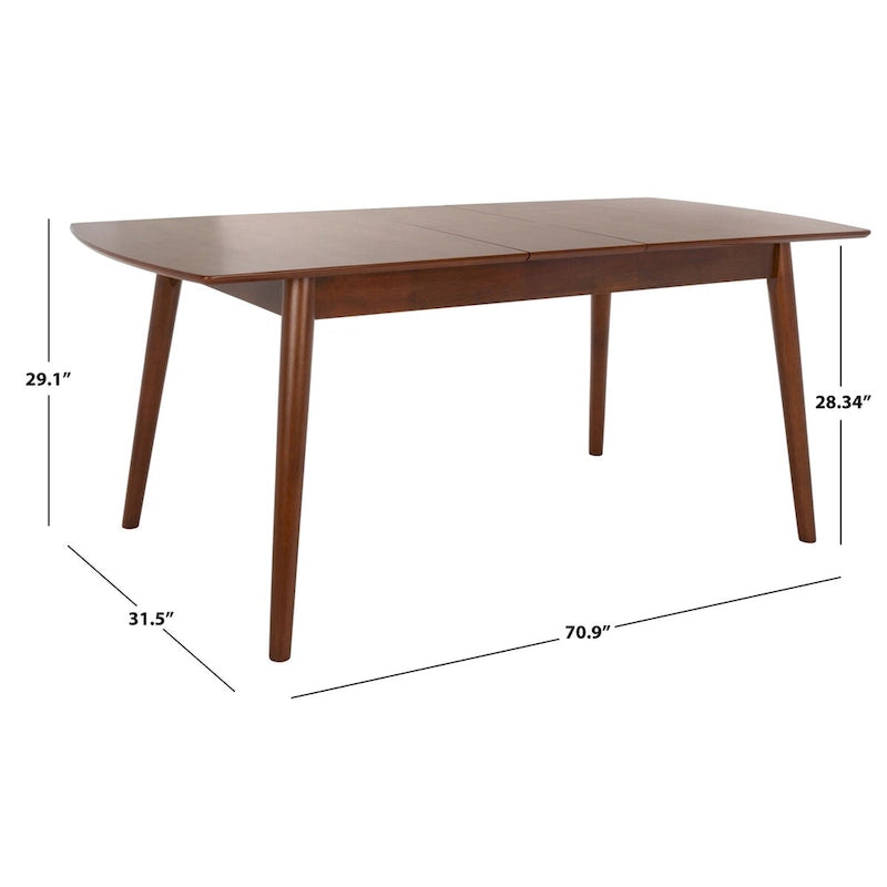 Tavolo da pranzo allungabile SAFAVIEH Margueritta - 71 pollici L x 32 pollici P x 29 pollici H - 71Lx32Px29H