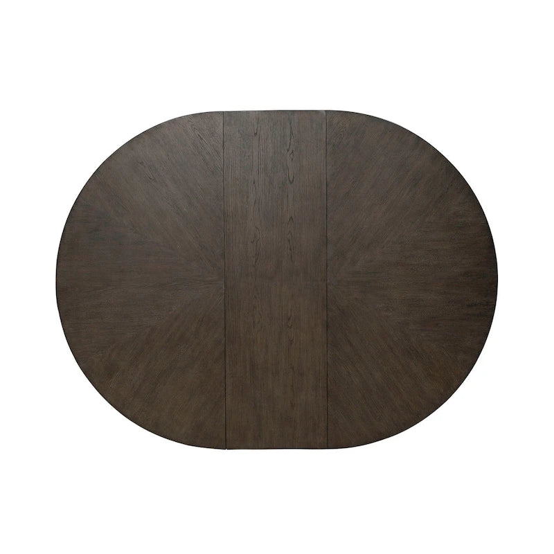 Set da 5 pezzi tavolo a piedistallo Cascade Falls Satin Espresso con sedie