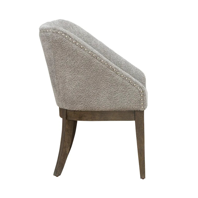Set da 5 pezzi tavolo a piedistallo Cascade Falls Satin Espresso con sedie