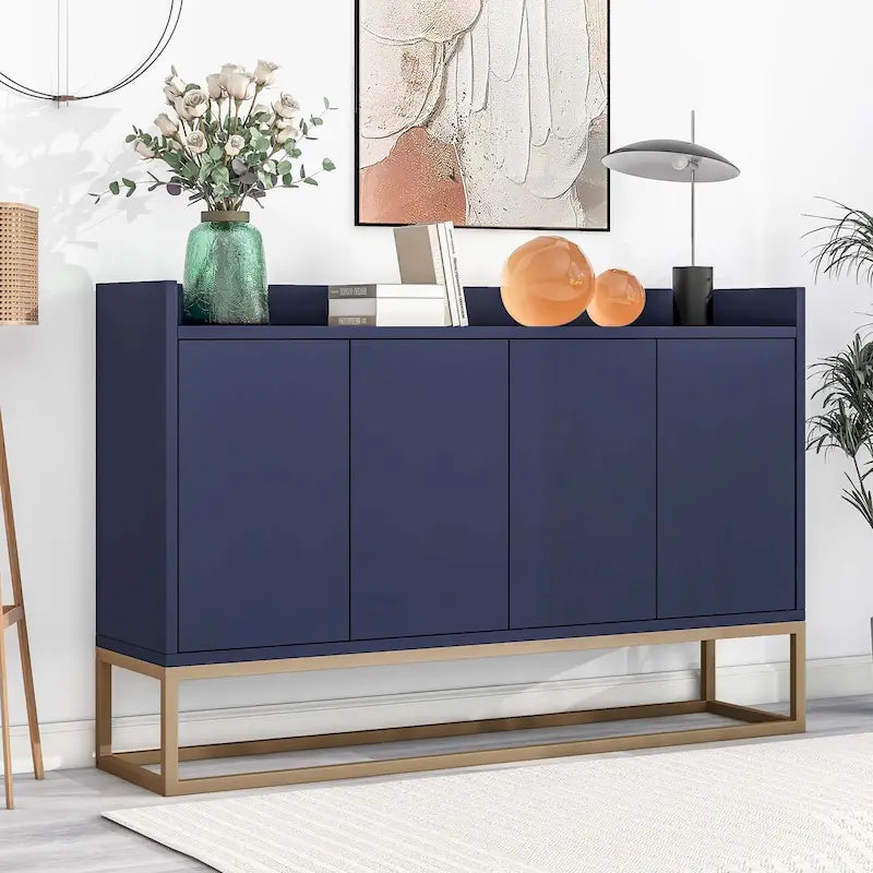 Madia Moderna Elegante Credenza con Ampio Spazio Contenitivo